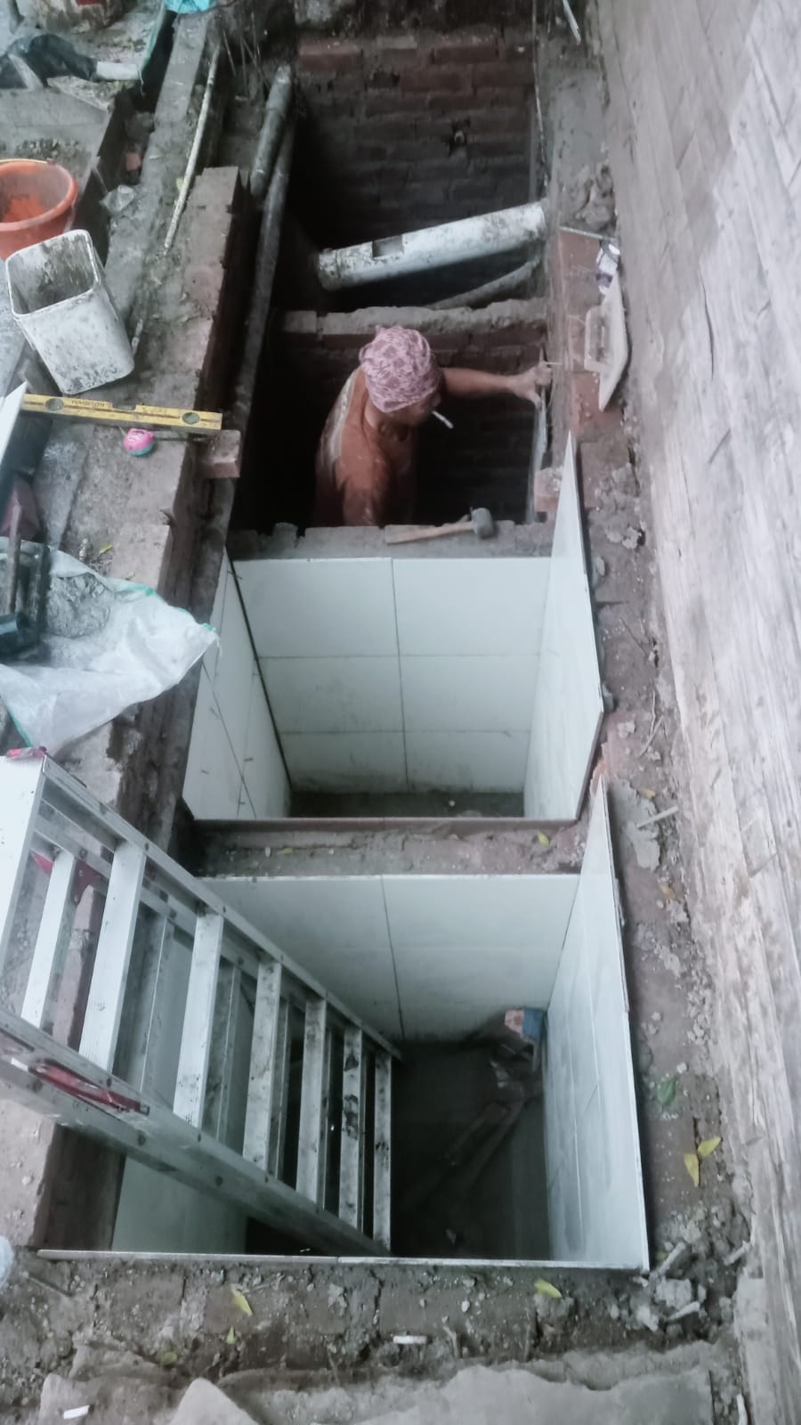 Pembuatan Septic Tank